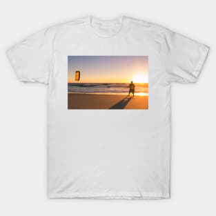 Kite surfer watching the waves T-Shirt